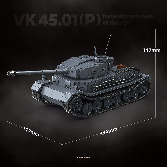 WW2 German Army VK 45.01 (P) Panzerkampfwagen VI Tiger