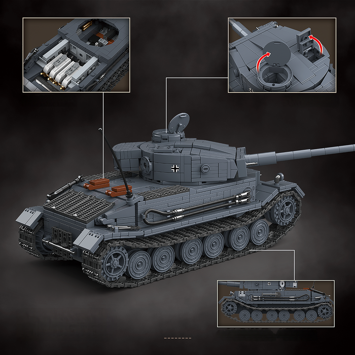 WW2 German Army VK 45.01 (P) Panzerkampfwagen VI Tiger