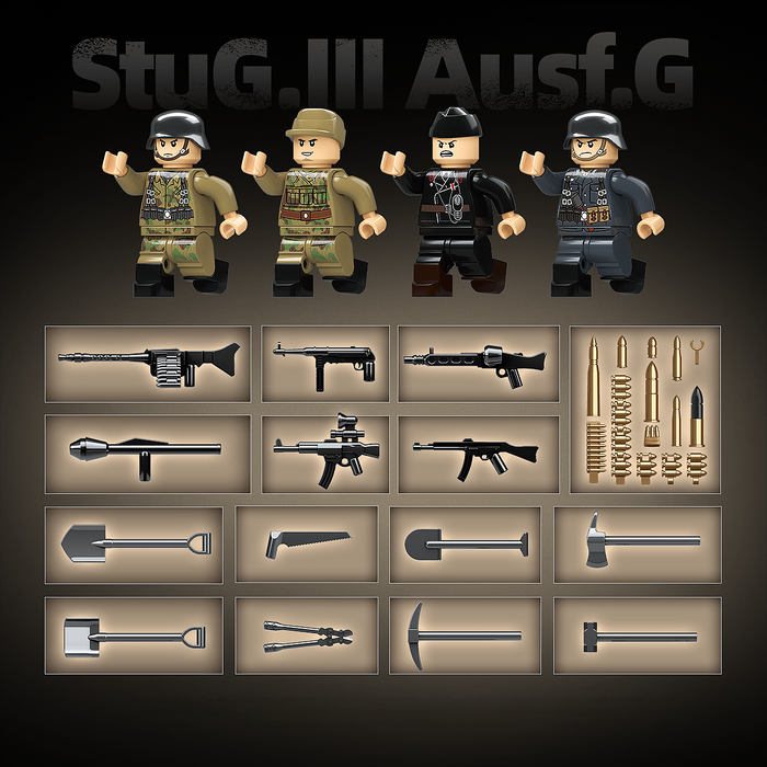 WW2 German Sturmgeschütz III Ausf. G Tank Destroyer