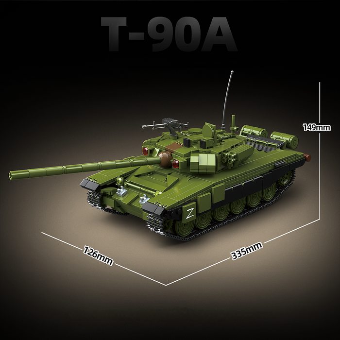 Soviet/Russian Army Ground Forces T-90A Main Battle Tank