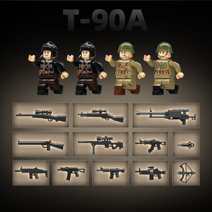 Soviet/Russian Army Ground Forces T-90A Main Battle Tank