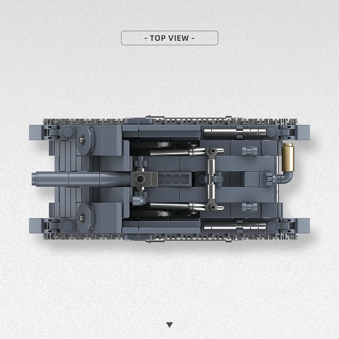 WW2 German Sturmpanzer I Bison Self Propelled Gun