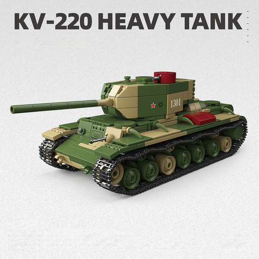 WW2 Soviet Army KV-220 Heavy Tank