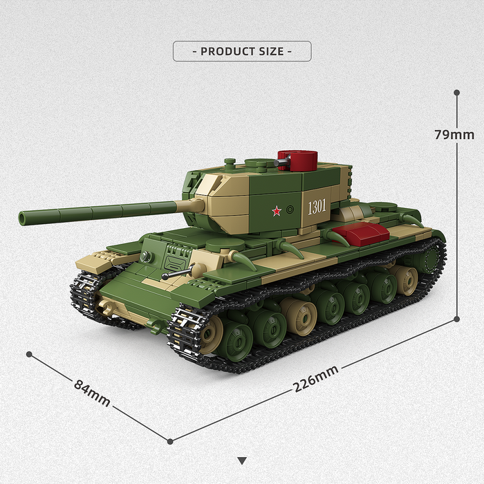 WW2 Soviet Army KV-220 Heavy Tank