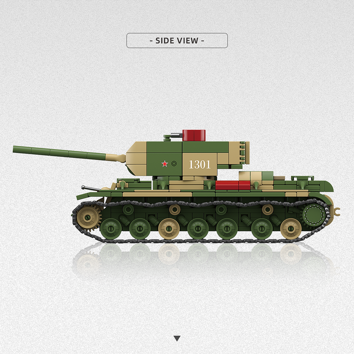 WW2 Soviet Army KV-220 Heavy Tank