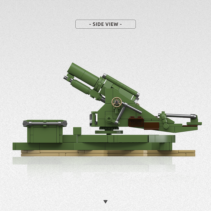 WW1 British BL 9.2 Inch Heavy Siege Howitzer
