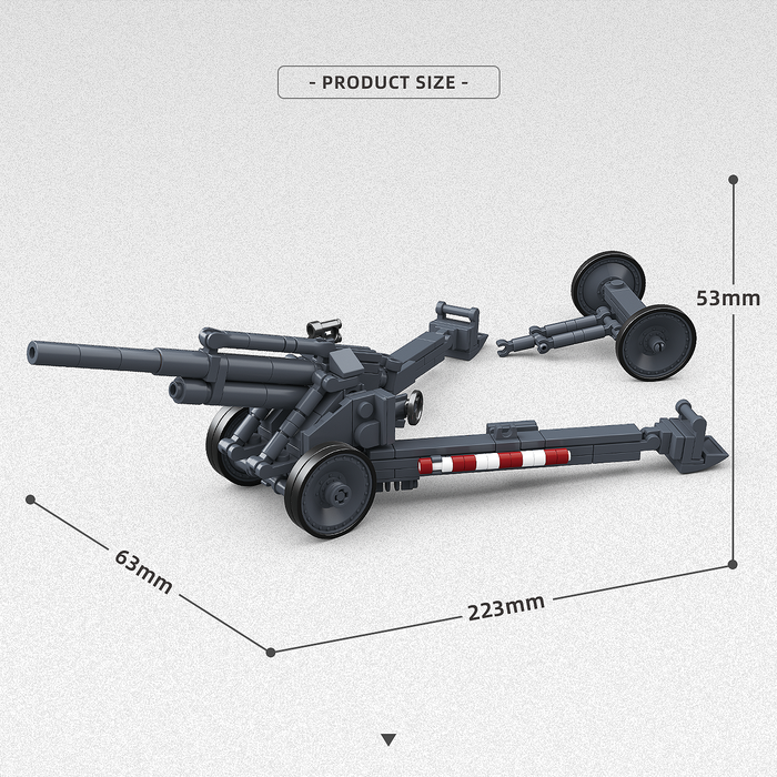 WW2 German Army 15cm Feldhaubitze 18 Artillery 
