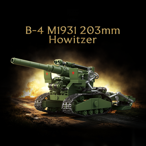 WW2 Soviet Army B-4 M1931 203mm Howitzer
