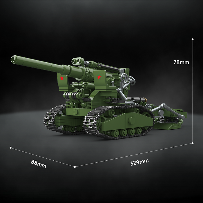 WW2 Soviet Army B-4 M1931 203mm Howitzer