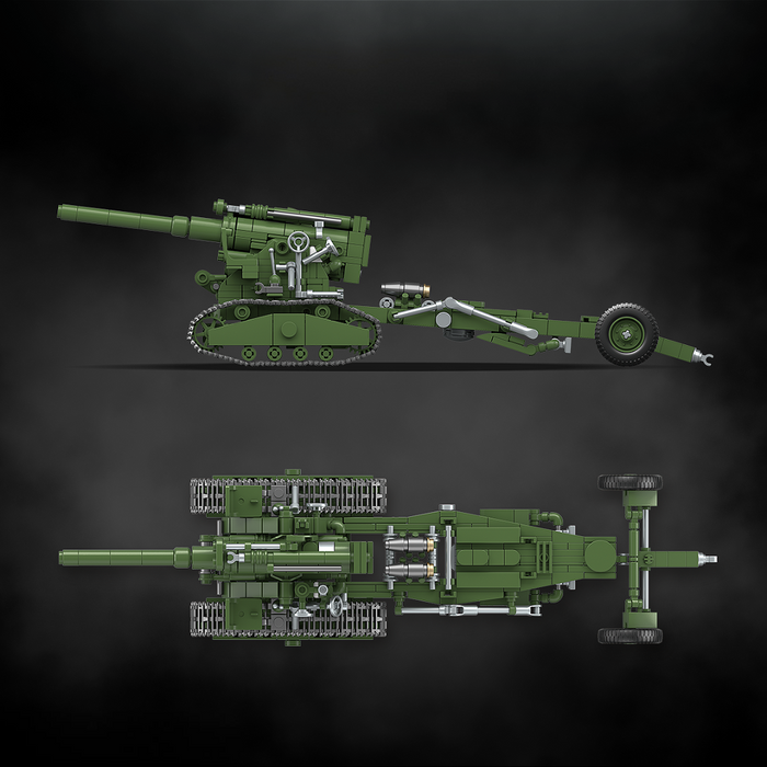 WW2 Soviet Army B-4 M1931 203mm Howitzer