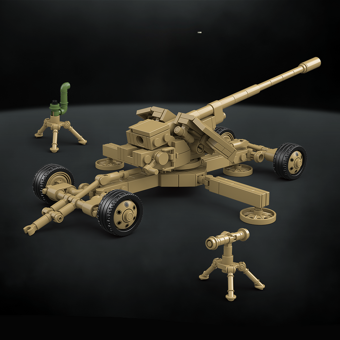 WW2 German Krupp 12.8cm PAK 44