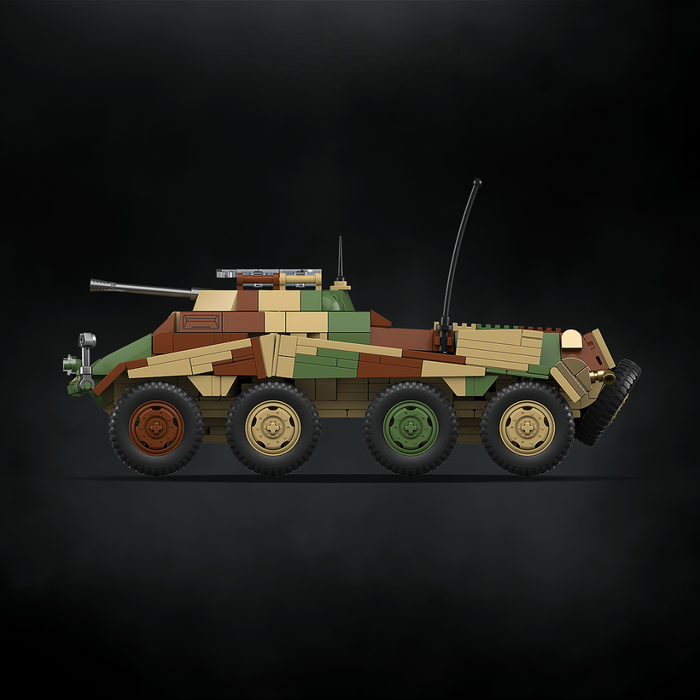 WW2 German Sd.Kfz. 234/1 Heavy Recon Armoured Car