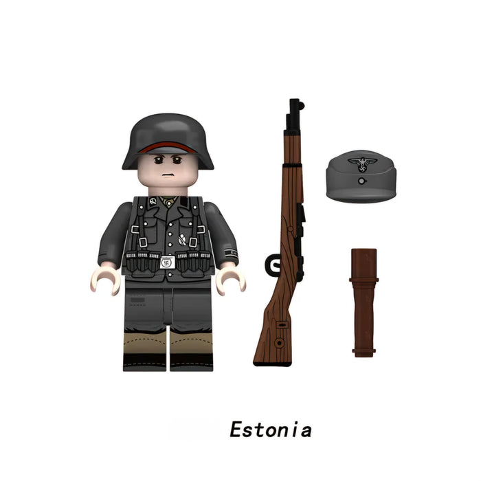 WW2 German "Wiking" Estonian Paramilitary Service Member