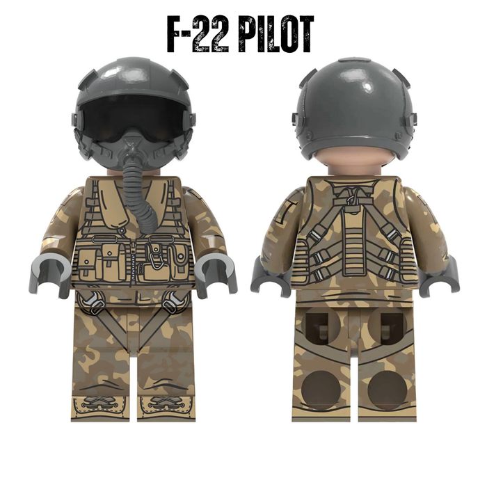 US Airforce (USAF) F-22 Pilot