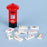 custom brick built red letter box