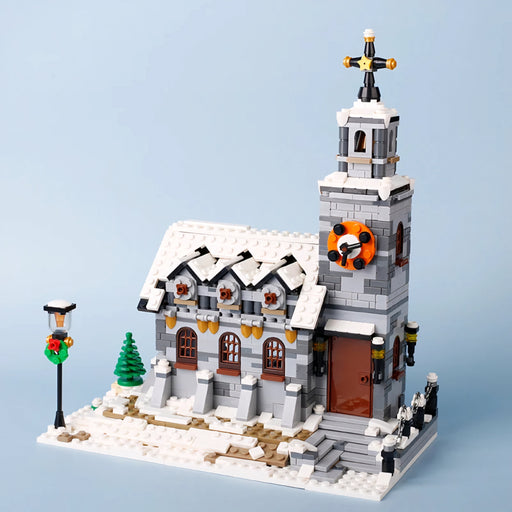 Gothic Era Winter Cathedral