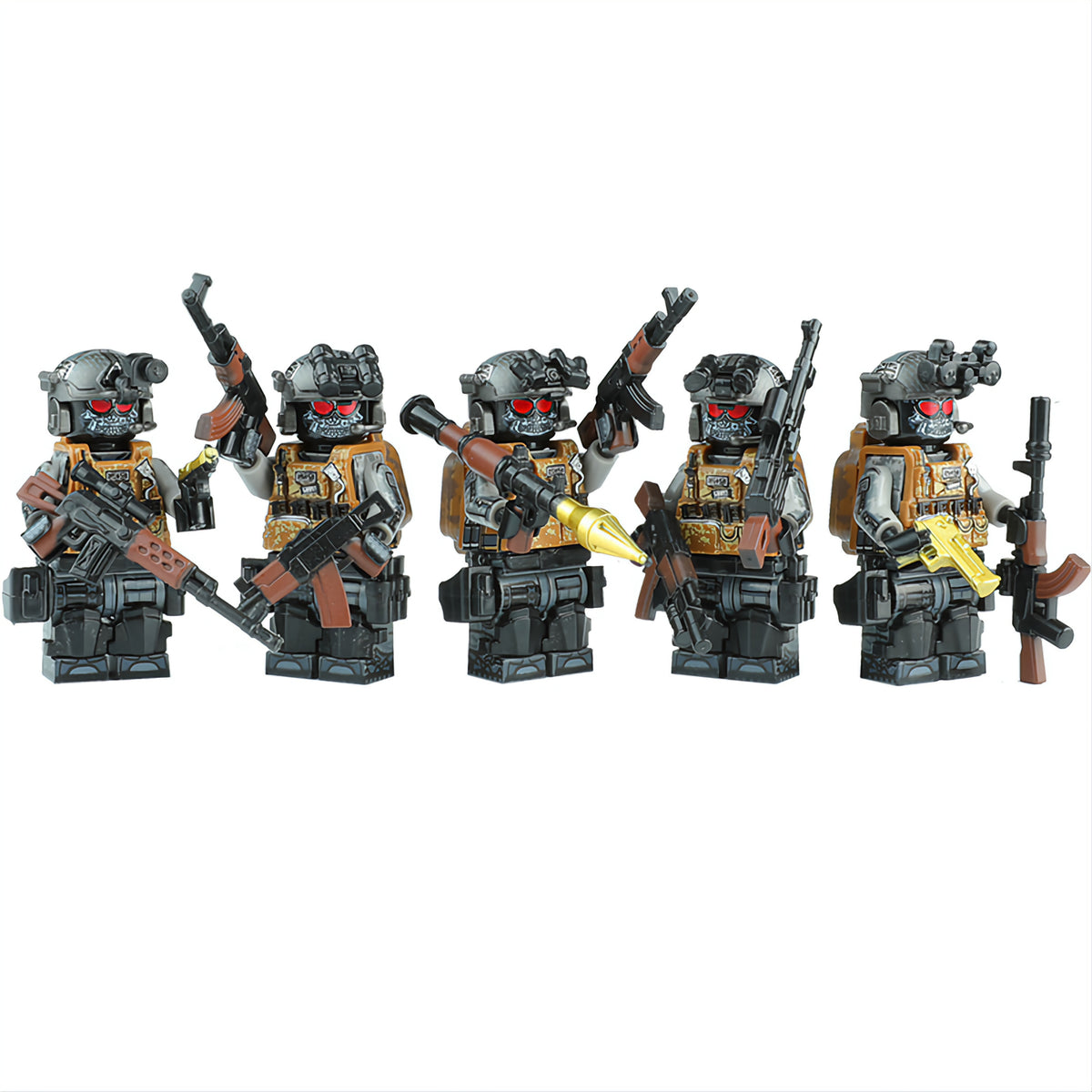 British SAS (Special Air Service) Operators x5 — Brick Block Army
