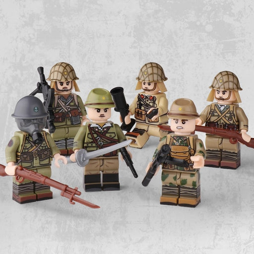 WW2 Figures Brick Block Army