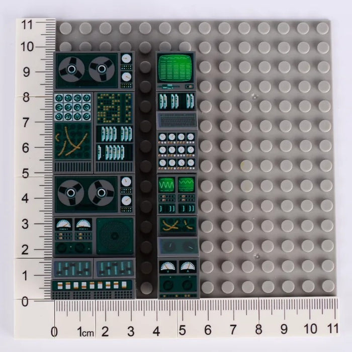 1960s Computer Control Station — Brick Block Army