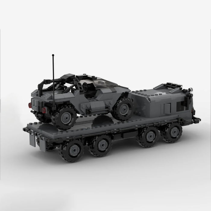 The Warthog Combat IMV & Truck brick built kit