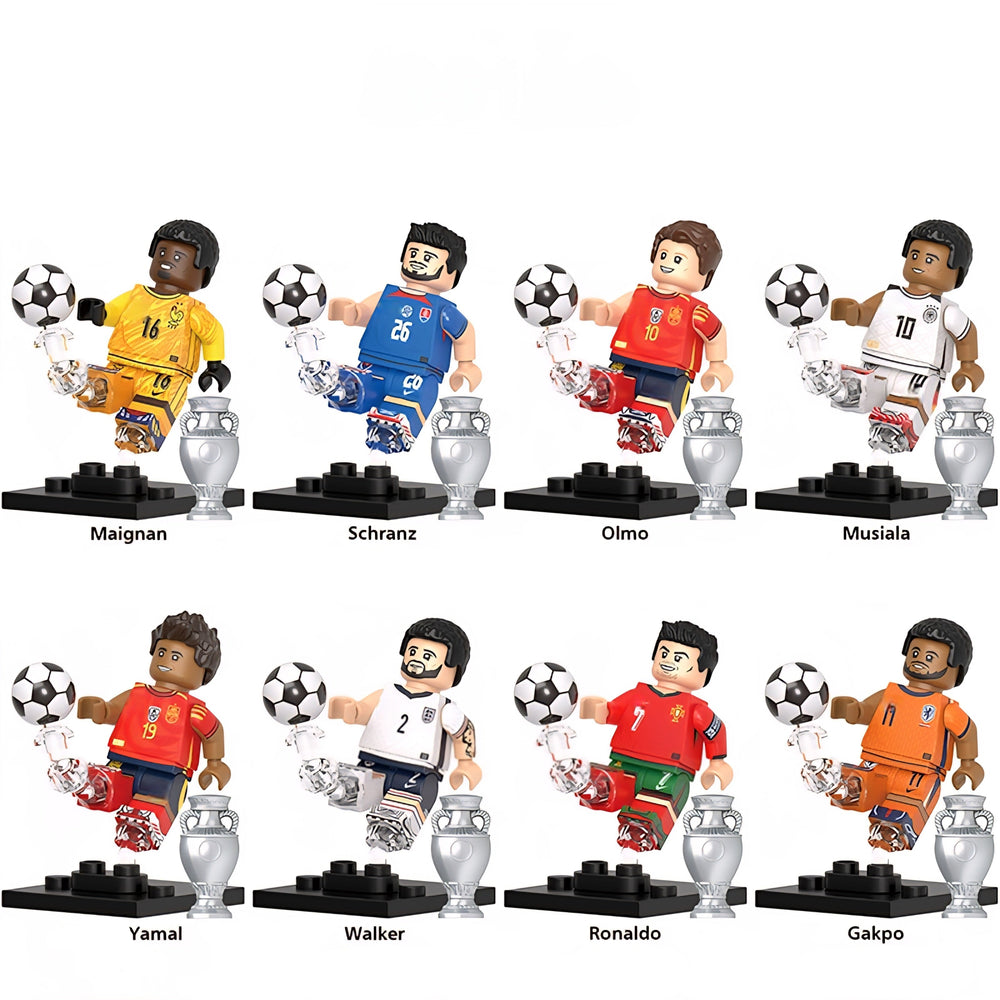 European Football/Soccer Players x8