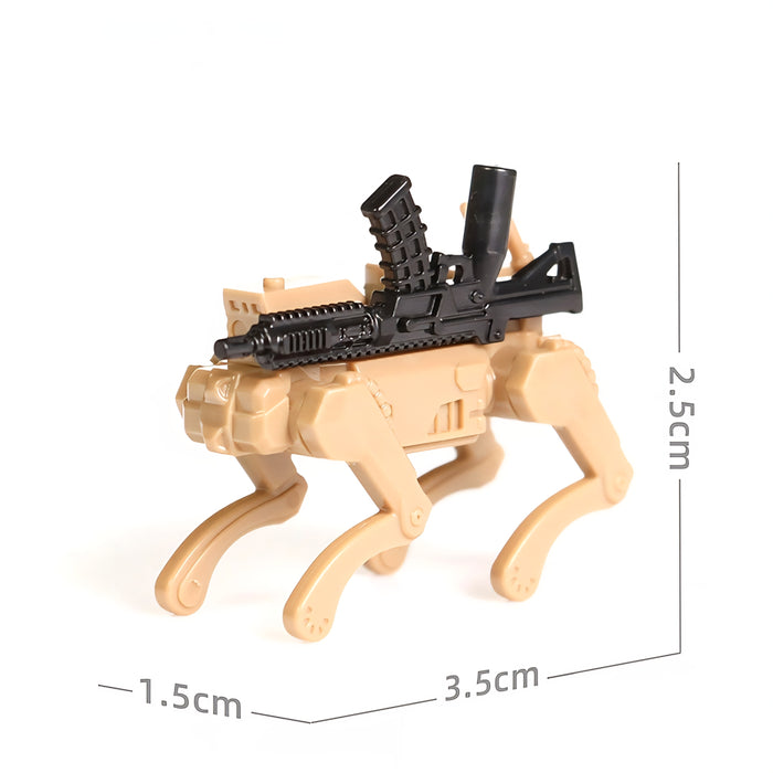 Military Robot Combat autonomous drone dog
