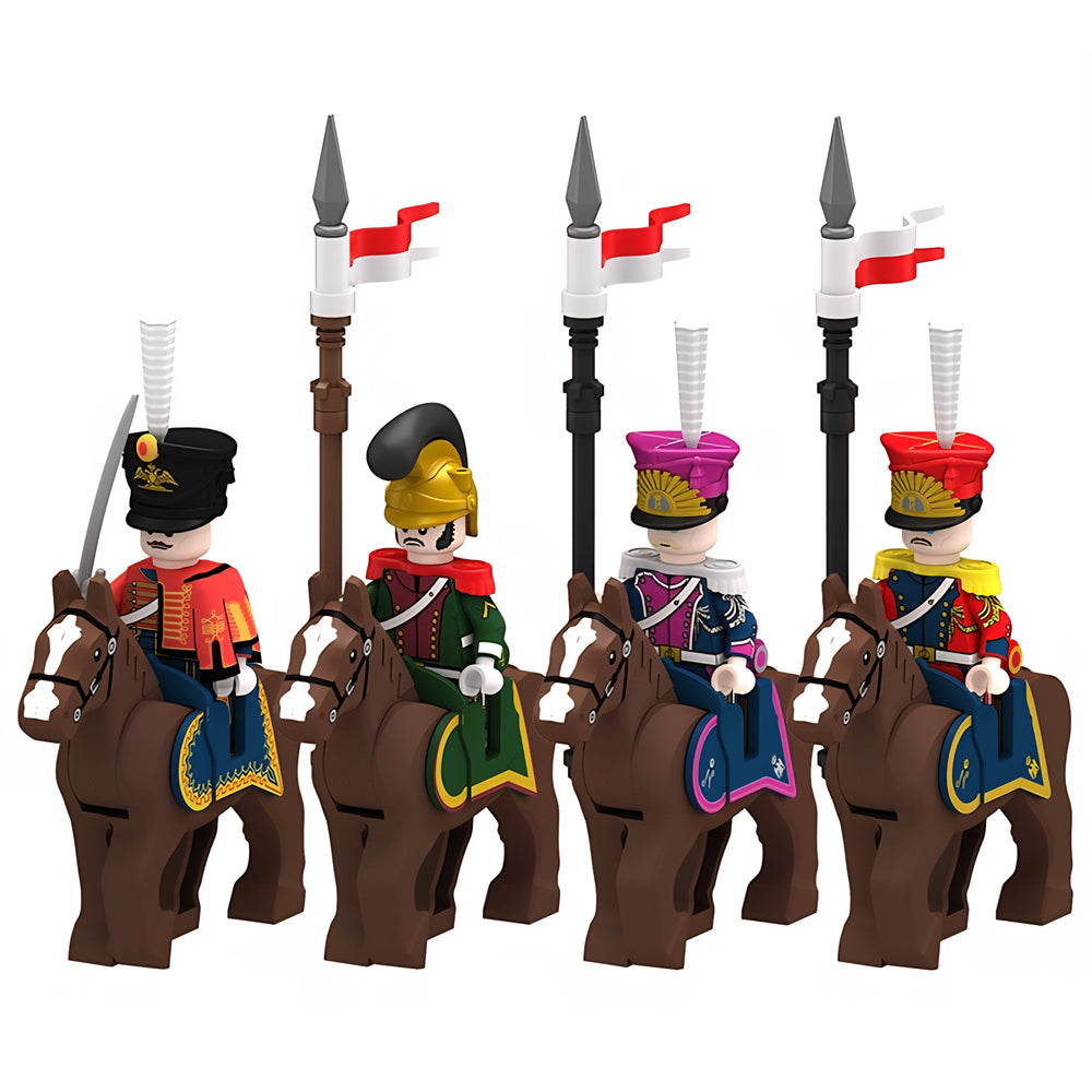 Napoleonic Era Mixed Coalition Cavalry Squad