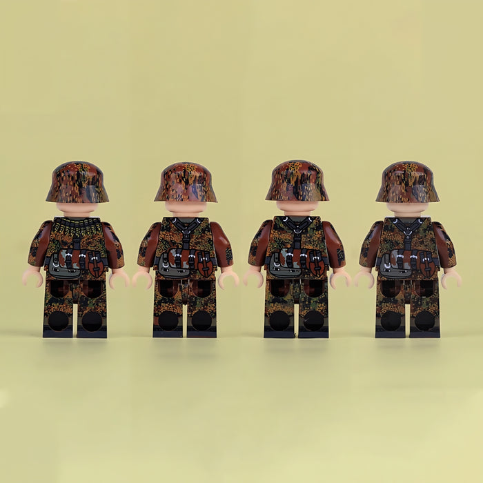 WW2 German Infantry Squad in Erbsenmuster/ "Pea Dot" Camo (v2)