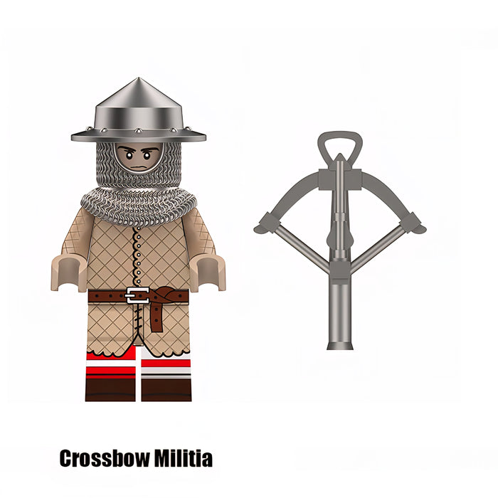 Medieval English Town Levy Force Militia Crossbowman