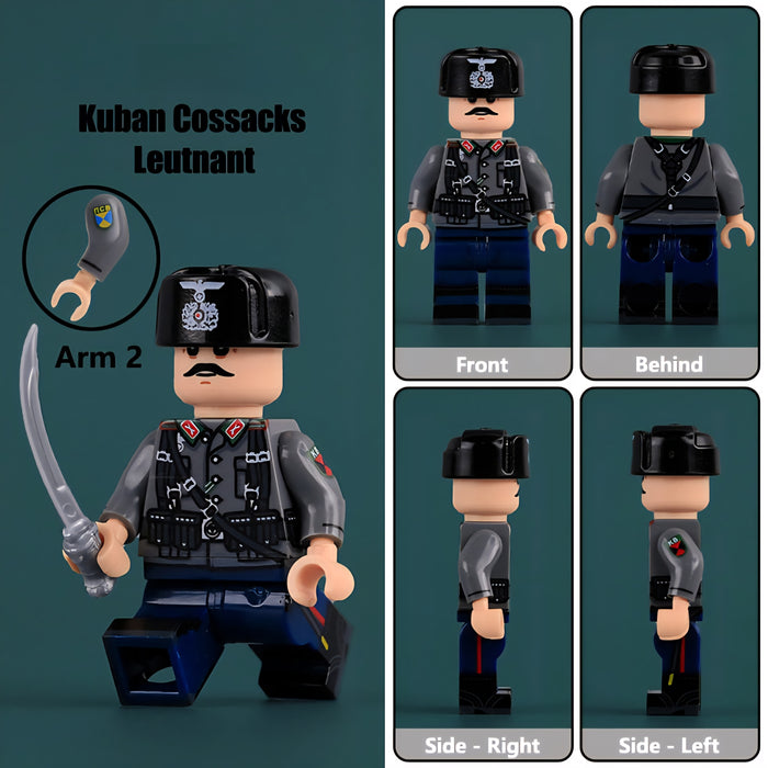 WW2 German Kuban Cossack Leutnant