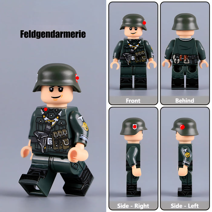 WW2 German feldgrau "Paramilitary" feldgendarmerie soldier