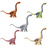 Jurassic Period Brachiosaurus Dinosaurs