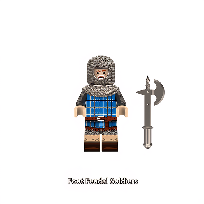 Medieval Western European poleaxeman