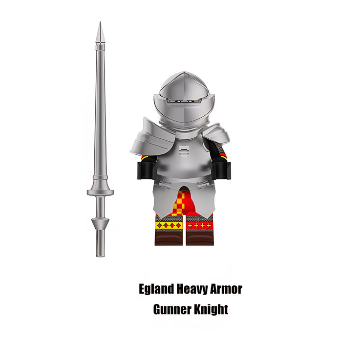 Medieval English Heavy Knight with Lance