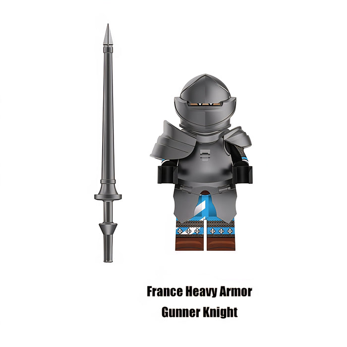 Medieval French Heavy Knight with Lance