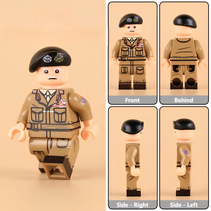 WW2 British Army Field Marshal Bernard Montgomery (v2)