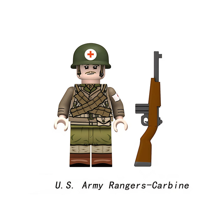 WW2 US Army Ranger with carbinerifle