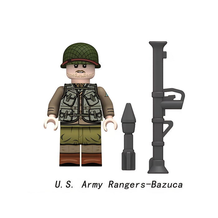 WW2 US Army Ranger with Bazuca