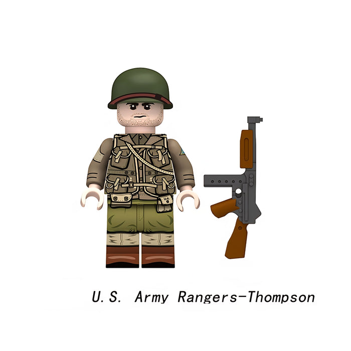 WW2 US Army Ranger with Thompson 