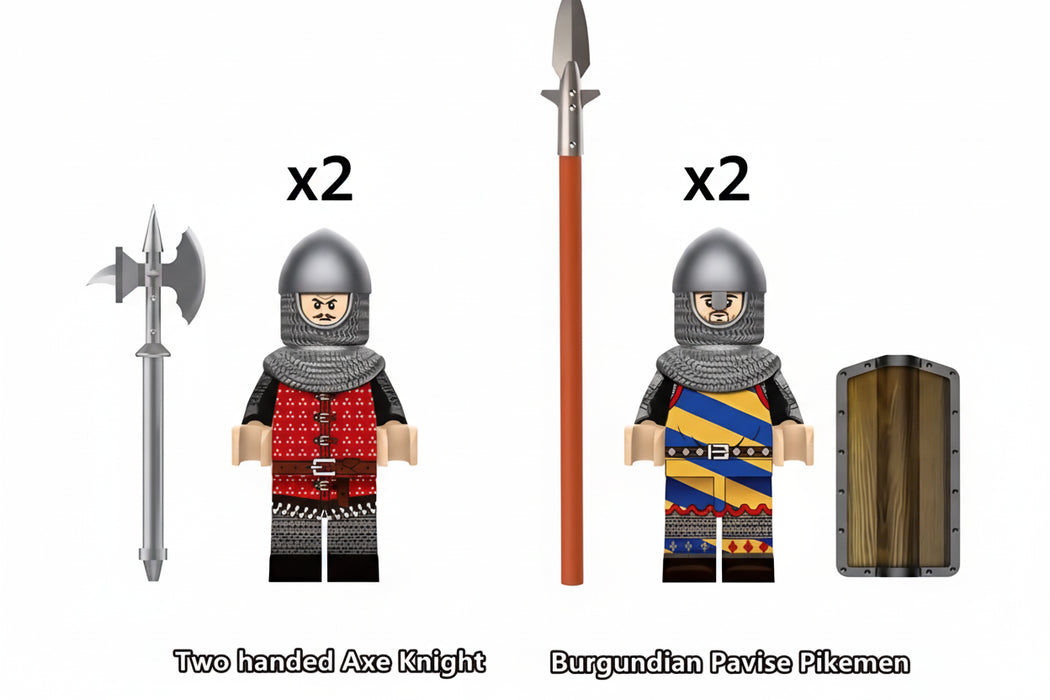 Clash of the Crowns: English Vs French Foot Soldiers