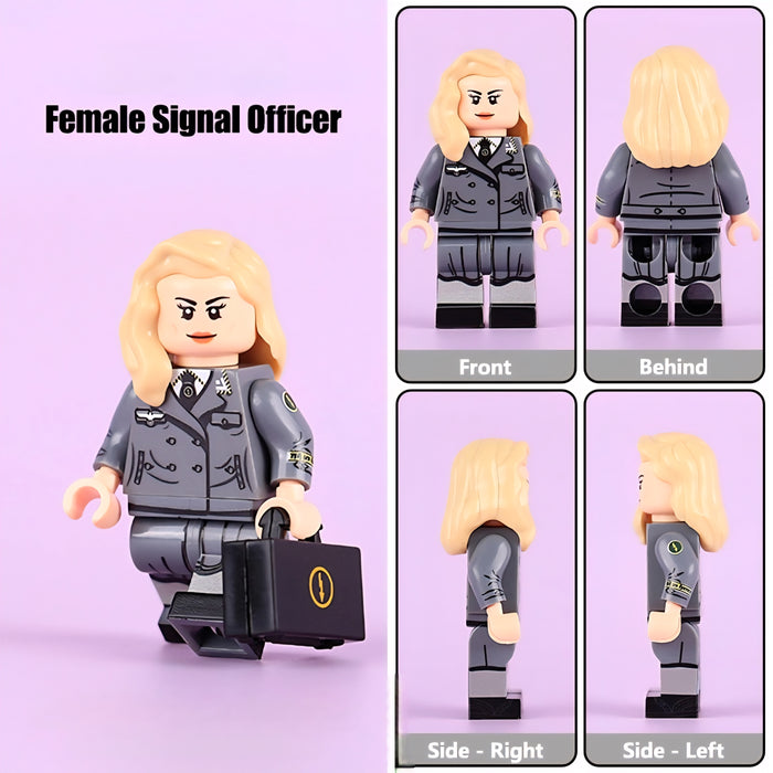 WW2 German Military (Helferinnen) signals operator officer