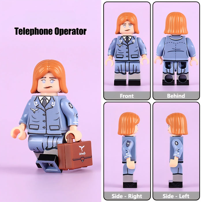 WW2 German Military (Helferinnen) telephone operator