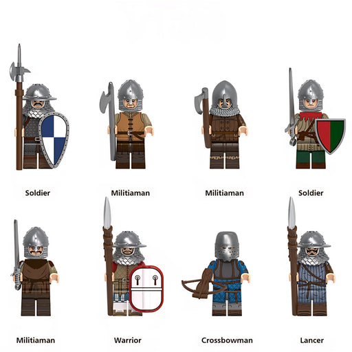 Medieval Norman Feudal Infantry