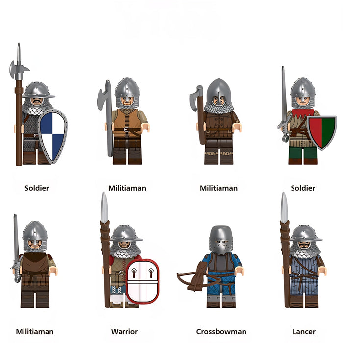 Medieval Norman Feudal Infantry