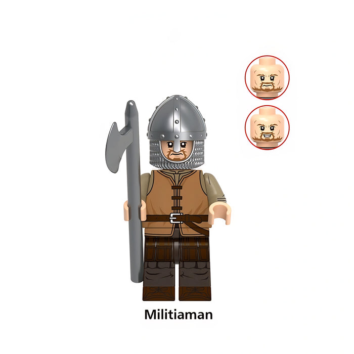 Medieval Norman Feudal Militiamen