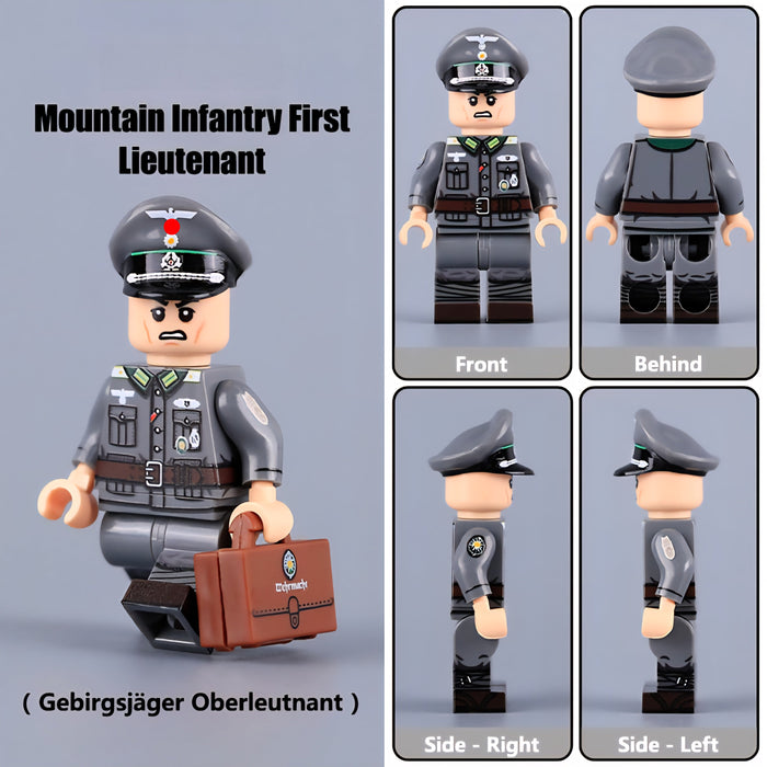 WW2 German Gebirgsjäger Oberleutnant