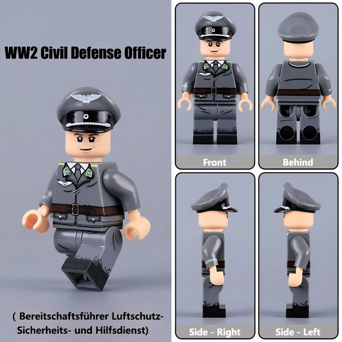 WWII civil defense officer