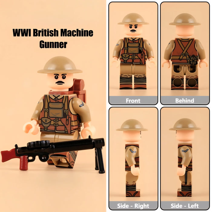 WW1 British machine gunner