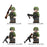 WW2 German Infantry Squad in Rauchtarnmuster Camo 