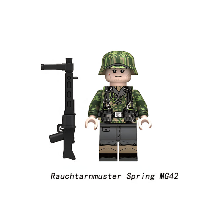 WW2 German Soldier with MG42